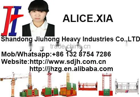 China Manufacturer SS100/100 Material Elevator/Material Hoist/Material Lifter For Lifting Materials