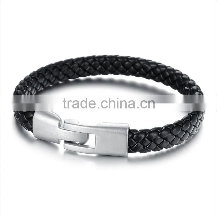 personalized leather bracelets Stainless Steel Charm Bracelet Fashion Custom
