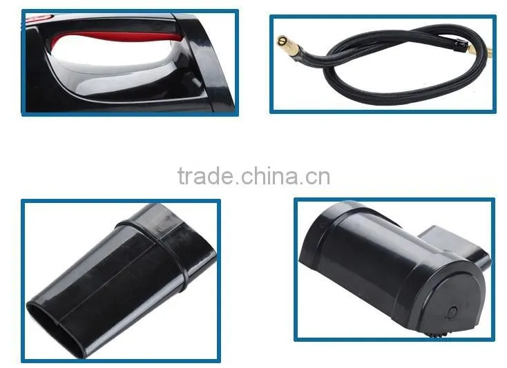 Portable Powerful 12v Wet Dry Vacuum Cleaner Car LED Air Compressor