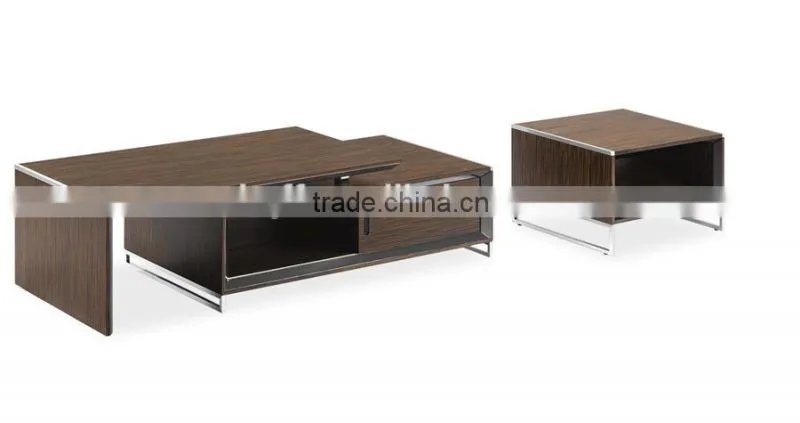 CT-29 CT-29 stainless steel wood modern coffee table