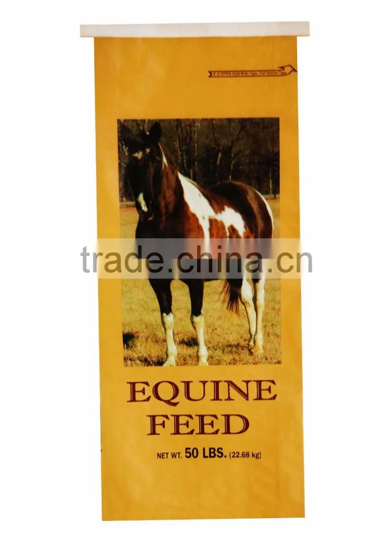 Vietnam Very high qualtiy of Bopp Lamination PP Reusable Woven Bag for horse feed