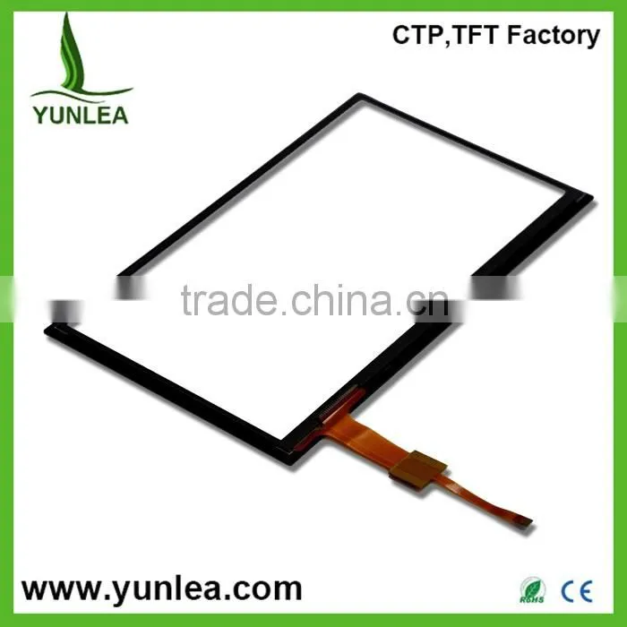customized touch button glass panel