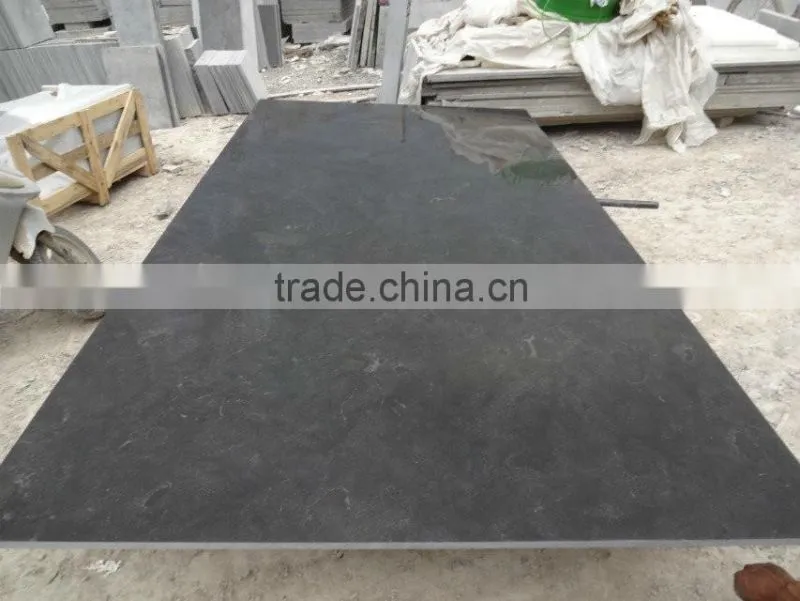 blue limestone polished tile