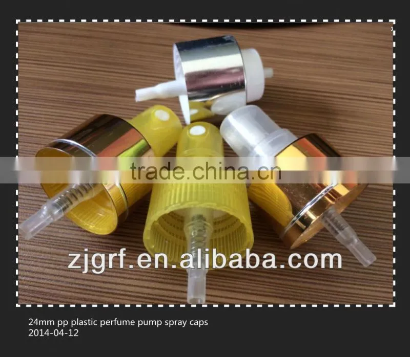 30ml plastic perfume plastic bottle cap with any color and any size