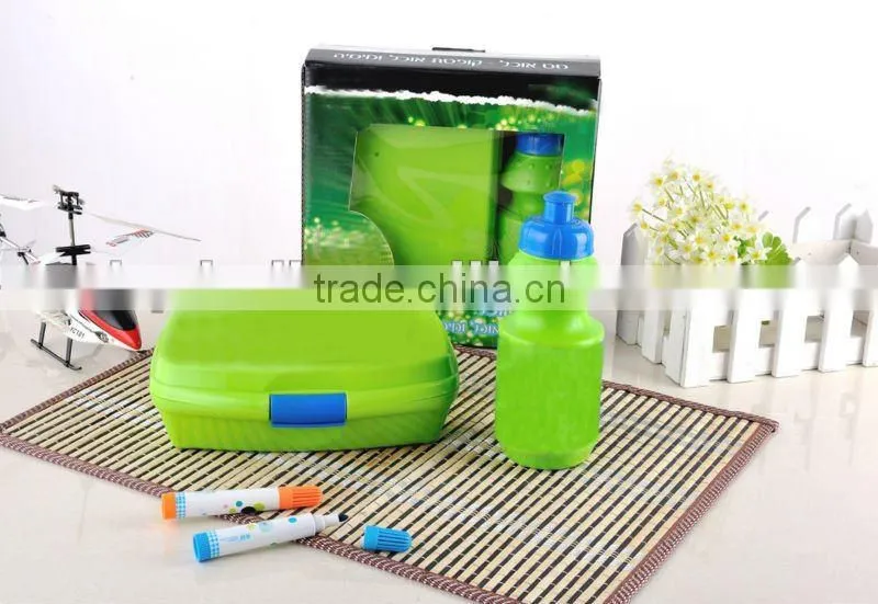Manufacturer directly supply water bottle with lunch box
