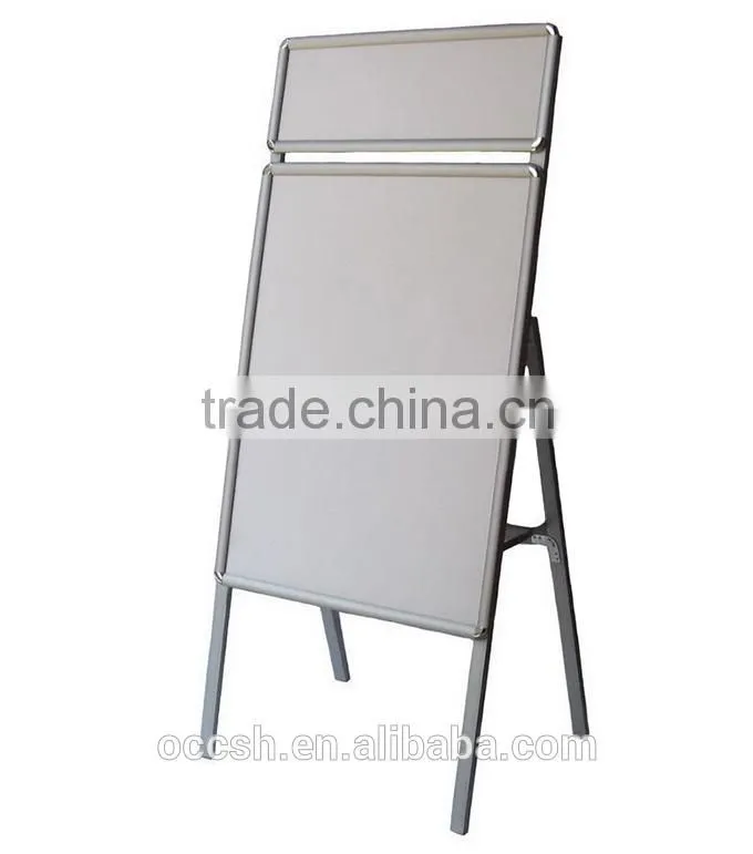A Frame Stand Aluminum Poster Stand Snape Banner with Head Board