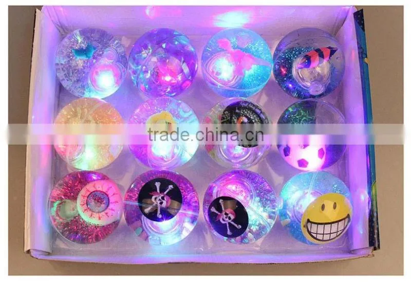2015 quality products factory wholesale custom flashing bouncing balls with flashing light
