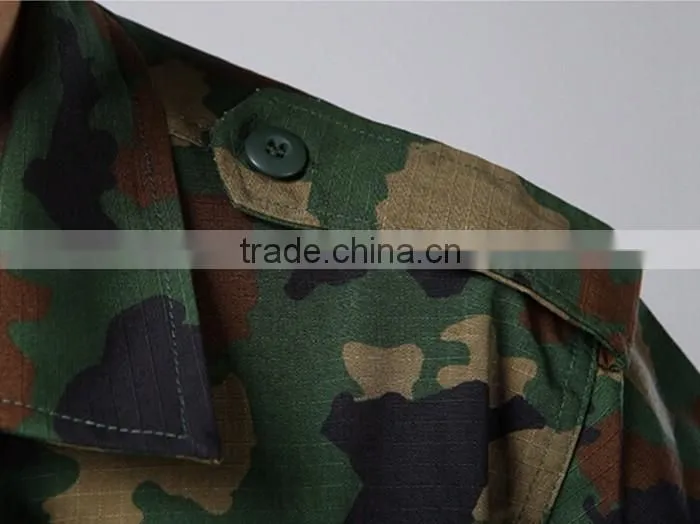 New Polygon Woodland camo polyester/ cotton african military uniform
