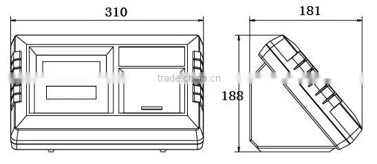 XK3190 A1+P weighing display with printer for bench scale