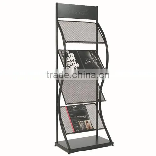 hot sales wrought iron brochure stands