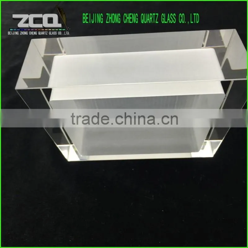 Fire Polishing High Purity Lab Micro Quartz Cuvette