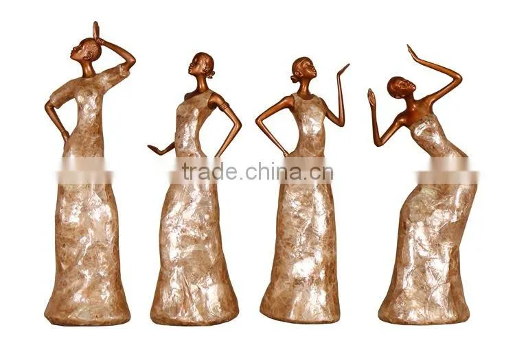 Hot selling seashell model girl craft and gift item