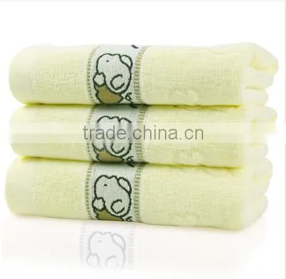 pure cotton plain color jacquard face towel embroidery towel wholesale
