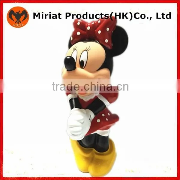Latest soft vinyl material cute figure licensed toys