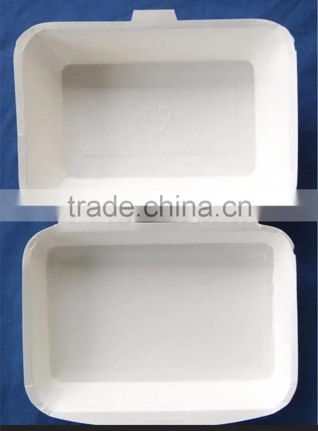 Fully automatic paper meal box direct forming machine