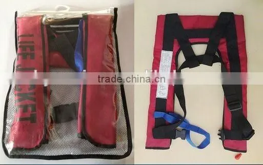 SOLAS Approved automatic/manual inflatable life jacket