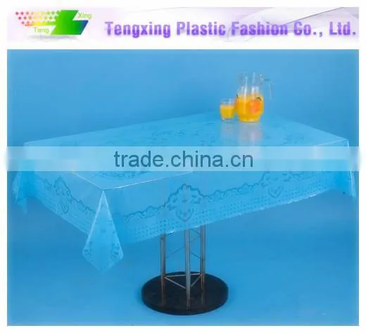 elegant printed plastic tablecloth