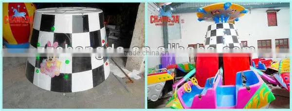 Roundabout amusement ride rotating car playground rides