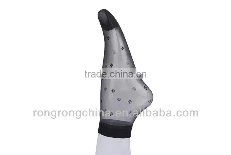 plain women sexy ankle socks