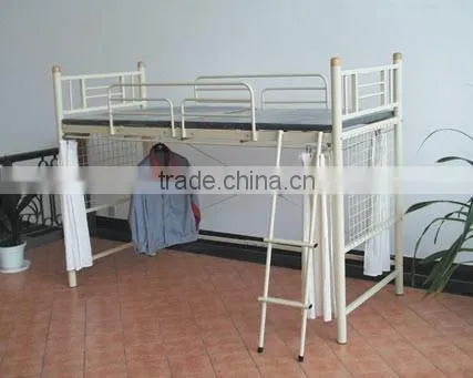 environmental-friendly metal bunk beds with ladder