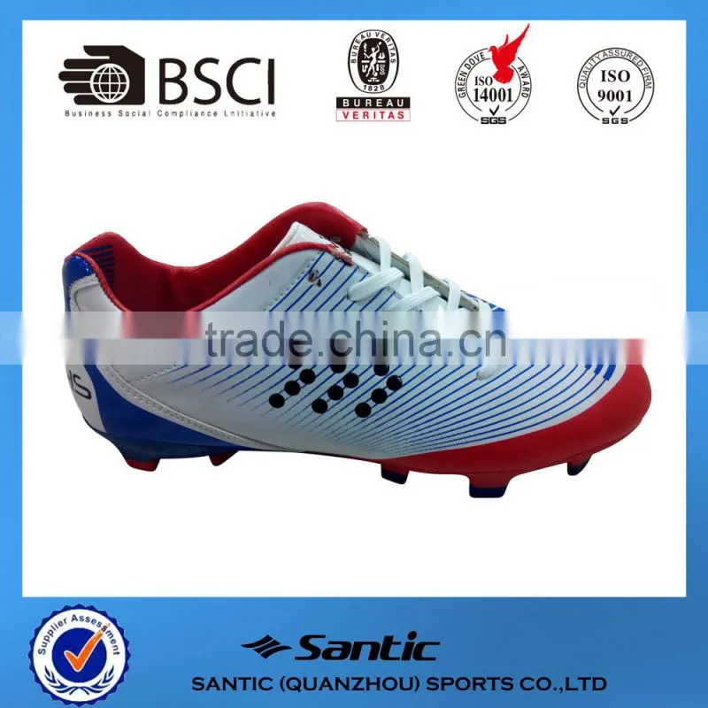 2016 Men outdoor sport shoes for football use, grade original quality soccer boots new style outdoor rugby SS4142