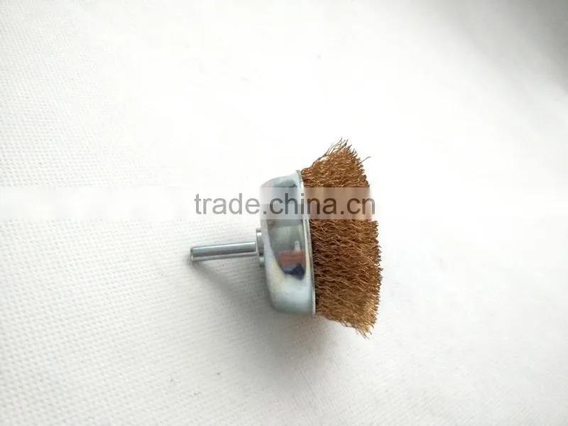 DIY-Cup brushes with shank, diameter 63mm or 2 1/2"