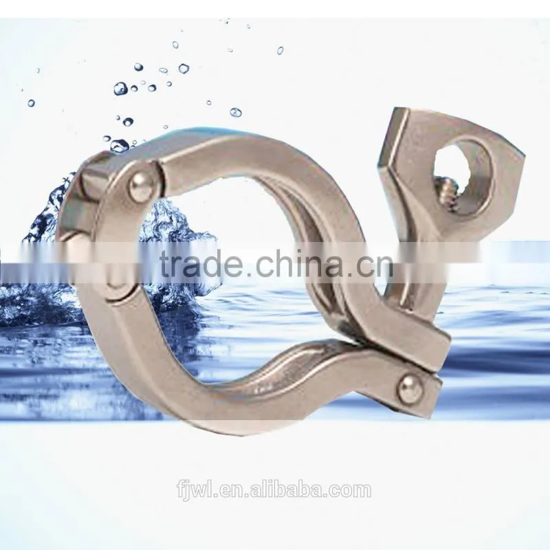 Hot sale SS304/316L stainless steel pipe fitting clamp