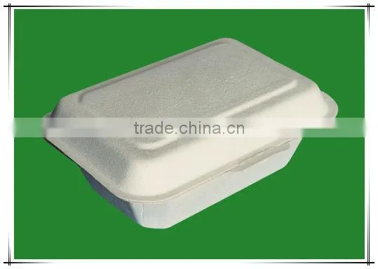disposable eco-friendly biodegradable fast food container,clam shell,food box