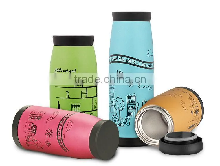 stainless steel double wall bachelor fat vacuum thermos flask