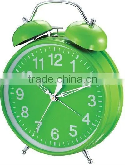 6.6 inches metal mechanical alarm clock