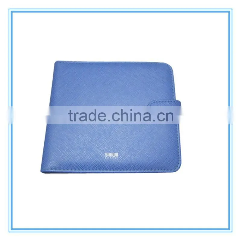 High quality customizable color PVC/PU leather material CD case