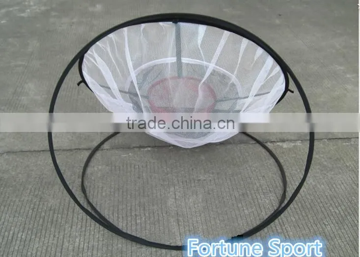 Pop up single-side golf practice 24"chipping net with factory price
