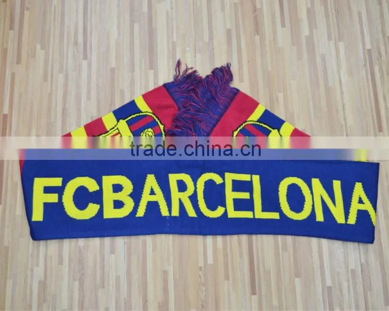 football club knitted head scarf,football scarf knitting pattern