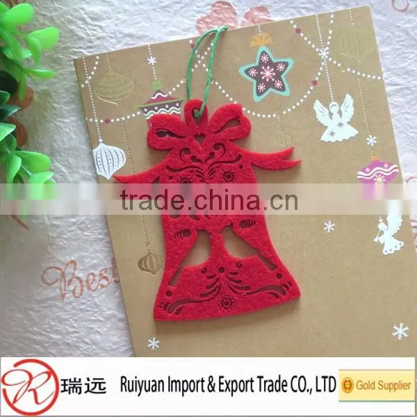 2016 latest design handmade super quality Felt Christmas Decoration