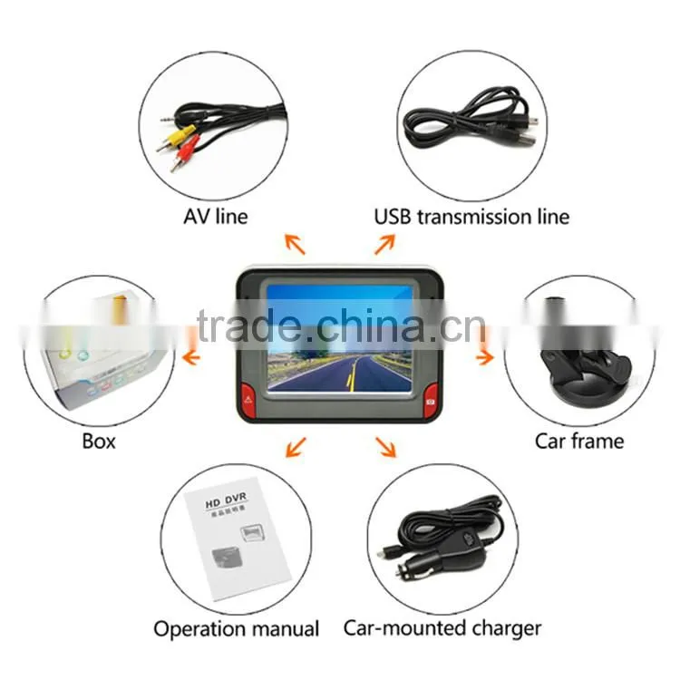 New Products Car Dash Camera With NTK 96650 Chipset And Super Night Vision