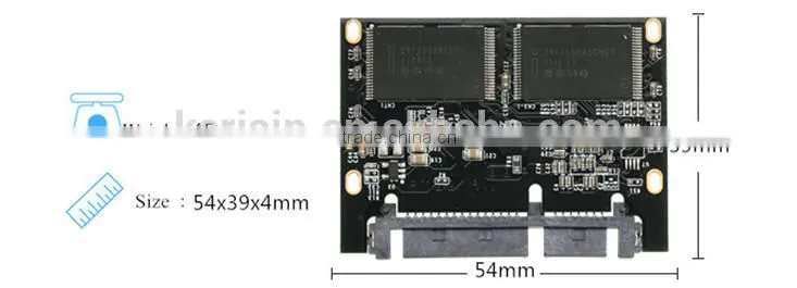 Karisin internal Cheap and fast speed mlc 7+15Pin 16gb 24gb 32gb sata dom