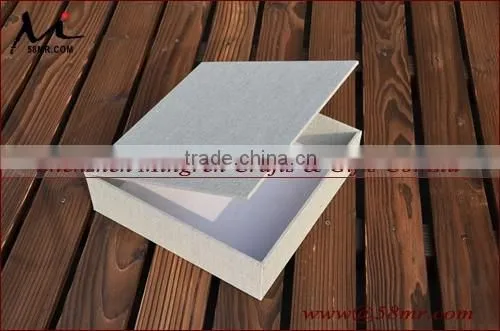 Fabric Linen Photo Album Book Packaging Box
