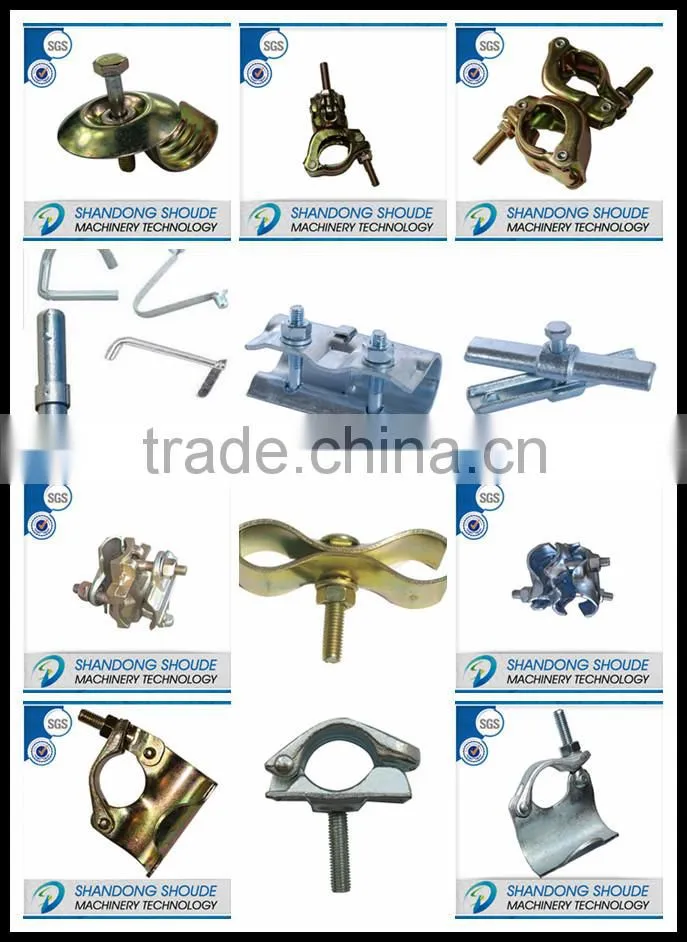 types of scaffold clamps
