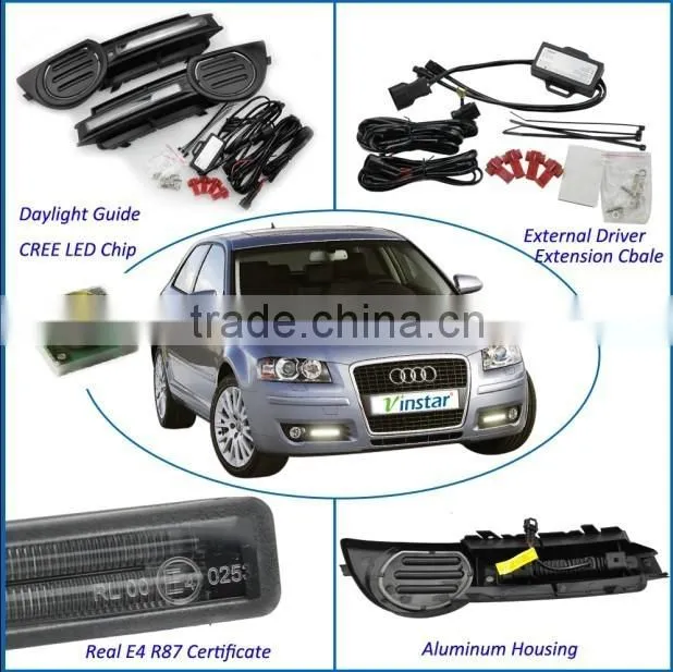 E4 approved led drl for Audi led daytime running light