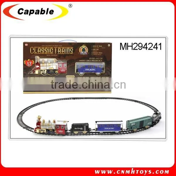 Musical train set BO track train toy for kids