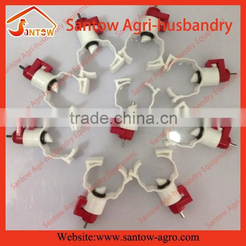 Automatic poultry nipple drinker