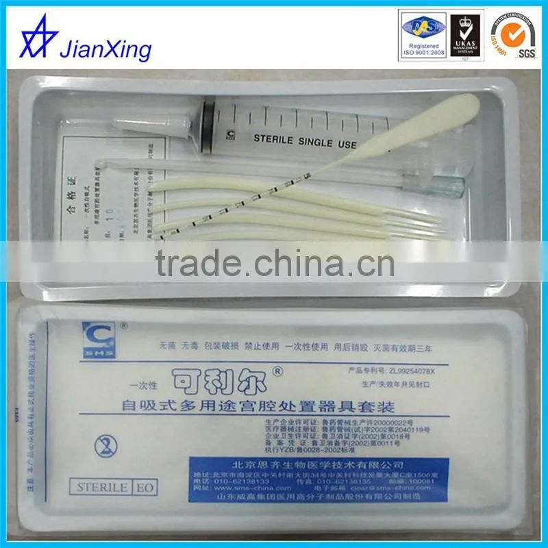 injection syringe packaging
