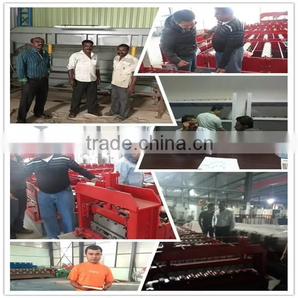 312 cold steel ridge cap roll forming machine