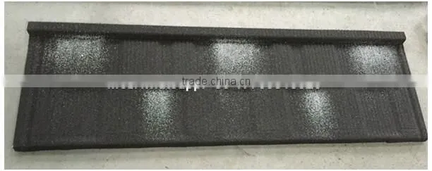 Aluminum Zinc 0.4mm Stone Coated Metal Roofing Tile With Kenya Standard