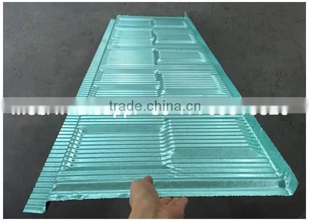 Aluminum Zinc 0.4mm Stone Coated Metal Roofing Tile With Kenya Standard