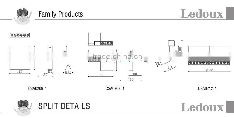 New fashion indoor led acrylic ceiling lamp