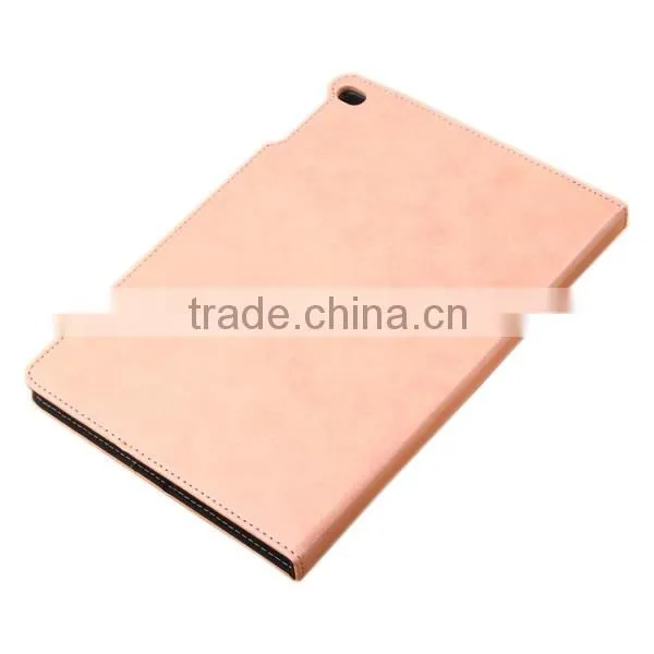 PU leather stand auto sleep smart cover folio case for apple iPad Air 2, for ipad 6 leather case