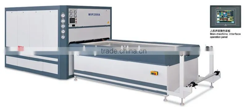 High gloss PVC Membrane press