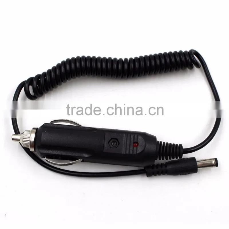 Car Charger Cable for BaoFeng UV-5R UV-5RA UV-5RB UV-5RE Plus Dual Band Radio