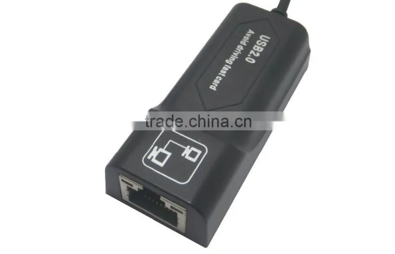 USB2.0 lan card with cable